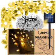 Girlanda solarna na taras 50 LED balkon 7m | GoGarden