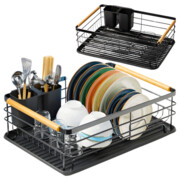 Suszarka do naczyń czarna