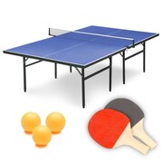 Stół do tenisa stołowego ping pong niebieski