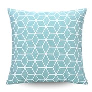 Poduszka dekoracyjna 45x45 cm do salonu i ogrodu wodoodporna z wkładem i poszewką