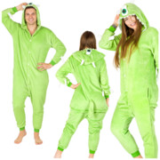 Mike Wazowski Kigurumi Onesie – kostium/piżama jednoczęściowa unisex Jednooki potwór