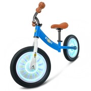 Rowerek biegowy dziecięcy świecące koła 12