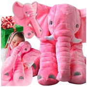 Słoń maskotka pluszowa duża XXL poduszka słonik dla dziecka miękki miś 75cm