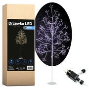 Drzewko 480 led 150 cm zimny biały