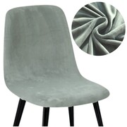 Pokrowiec na krzesło skandynawskie szary