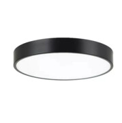 Lampa sufitowa plafon panel LED natynkowy 50cm czarny
