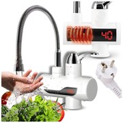 Elektryczny przepływowy podgrzewacz wody z ekranem LCD