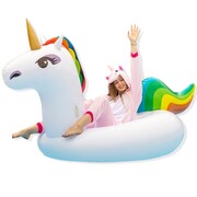 Materac dmuchany jednorożec do pływania XXL 280cm