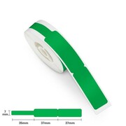 Etykiety termiczne na kable Niimbot 12,5x109 mm, 65 szt. zielone