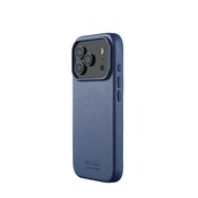 MUJJO iPhone 17 Pro Leather Case Monaco Blue