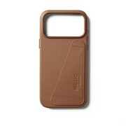 MUJJO iPhone 17 Pro Max Wallet Leather Case Tan