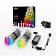 Twinkly Strings 250 LED RGB+W 20 m transparent