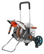 GARDENA Wózek na wąż CleverRoll M Easy Metal - zestaw Flex (18547-20)