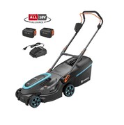 GARDENA Akumulatorowa kosiarka PowerMax 37/36V P4A – zestaw (14638-20)