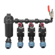 Kolektor do nawadniania 3 sekcje PGV + filtr + odpowietrznik Hunter