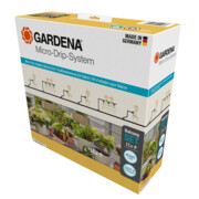 GARDENA Micro-Drip-System - zestaw podstawowy do roślin balkonowych (13401-20)