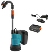 GARDENA Akumulatorowa pompa do deszczówki 2000/2 18V P4A zestaw (14602-20)