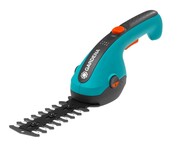 GARDENA Akumulatorowe nożyce do przycinania brzegów trawnika i cięcia krzewów ClassicCut Li – zestaw (9885-20)