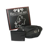 Elegancki I Stylowy Zestaw Upominkowy Dla Niego BELTIMORE Portfel Pionowy + Nerka skórzana U5J