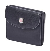 Portfelik Uniwersalny Mała Sakieweczka Skórzana MARS NORDEE Skóra Naturalna RFID GW-3770 CZARNY 9 x 7 x 2 [cm]