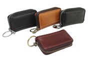 Etui Na Klucze Wild Skóra Naturalna Metalowy Suwak 030 8,5 x 5,5 x 2 [cm]