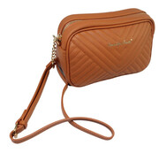 Stylowa Torebka Jennifer Jones Ze Skóry Włoskiej Ekologicznej 3134 RUDY 14 x 24 x 9 [cm]