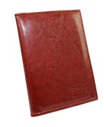 Etui Na Dokumenty CRIS-POL (PL) Duże Dwie Części Z Folią Wewnątrz Skóra Naturalna RFID 12,5 x 9 [cm]