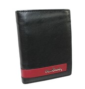 Portfel Męski Skórzany PIERRE CARDIN Skóra Licowa Duży Pionowy Bez Zapięcia Dwa Skrzydełka Z Zapinką Wewnątrz RFID TILAK15-326