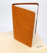 Notatnik W Skórzanej Oprawie Whiskey + Pudełko Drewniane Wymienne Wkłady Skóra Licowa Vintage Solidny Notes