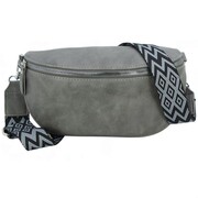 Saszetka Na Pas Biodrówka Superlekka Kompaktowa Nerka Jennifer Jones Na Spacery, Podróże GRAFITOWA 3150 26 x 14 x 6 [cm]