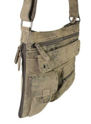 Torebka Jennifer Jones Listonoszka Skóra Włoska 3130 Poszerzana BRĄZOWY 31 x 30 x 12 [cm]