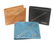 Portfel Męski Skórzany Jennifer Jones Skóra Naturalna Duży Poziomy Bez Zapięcia 5560 12 x 9,5 x 2 [cm]