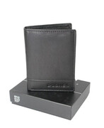 Portfel Męski Jennifer Jones Duży Pionowy Bez Zapięcia Dwa Skrzydełka Skóra Naturalna 5312-1 13 x 9,5 x 3 [cm]