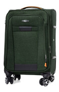 Średnia Ekskluzywna Walizka Turystyczna RGL S-030 ZIELONA 67x47x22 51 Litrów Rejkiavik Collection