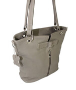 Torebka Skórzana MAGRE (PL) ELA BIS Skóra Naturalna SZARY