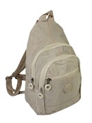 Praktyczny Plecak Materiałowy BAG STREET 2257 ECRU 35 x 21 x 12 [cm]