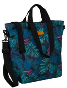 Torebka Damska Listonoszka Materiałowa Rovicky (PL) R-TZ15605/S17 Na Suwak 47 x 40 x 17,5 [cm]