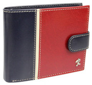 Portfel Męski Skórzany ROVICKY Skóra Licowa Mały Poziomy Z Zapięciem 324L-RBA RFID