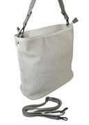 Torebka Skórzana Jennifer Jones Shopper Bag Skóra Włoska JJ3126 BIAŁA 40 x 34 x 18 [cm]