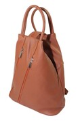 Plecak Skórzany PolskaGalanteria (PL) JOANNA BIS Skóra Naturalna Licowa BRĄZOWY