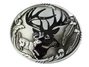 Klamra Bezniklowa Do Paska Sprzączka Pełna Blaszka Z Bolczykiem 40 mm Metalowa Solidna KBOL40/109 