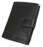 Portfel Męski Skórzany BELLUGIO 1028 37-073 Skóra Licowa Duży Pionowy Z Zapięciem Suwak Pionowy