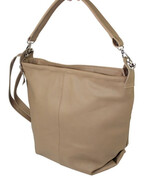 Torebka Skórzana Magre (PL) Skóra Naturalna FIONA CAPPUCINO