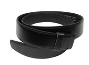 Wizytowy Pasek Skórzany 35 mm BEZ KLAMRY Dla Pełnej Klamry AUTOMAT/ZĄBEK Garnitur KOLOR PAZ35/CZARNY SZYCIE
