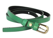 Pasek Damski Skórzany COMPLEX (PL) 15 mm MIĘTOWY Wąski