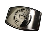 Klamra Do Paska Pełna Blaszka Z Bolczykiem 40 mm Metalowa Solidna Z Połyskiem KBOL40/114 