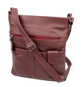 Torebka Skórzana MAGRE (PL) ANIA Listonoszka Skóra Naturalna BURACZKOWY