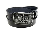 Klamra Bezniklowa Do Paska Sprzączka Pełna Blaszka Z Bolczykiem 40 mm Metalowa Solidna KBOL40/08 