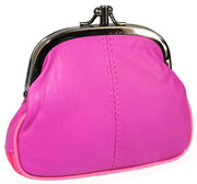 Sakiewka Uniwersalna Klamerka Polska Galanteria (PL) Skóra Naturalna ''WZÓR I'' 0546 11,5 x 13 cm