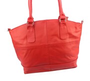 Torebka Skórzana MAGRE (PL) VIOLETTA Skóra Naturalna CZERWONA